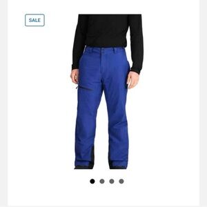 NEW Picture Men's Ski Snow Board Pant Blue Size: Large       NWT